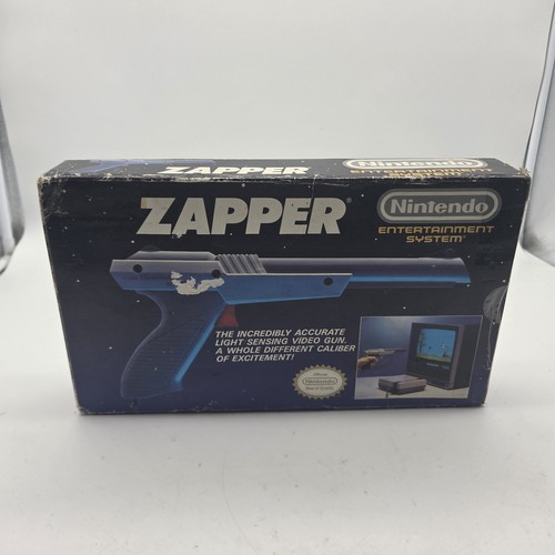 Nintendo nes zapper gray gun - zapper,