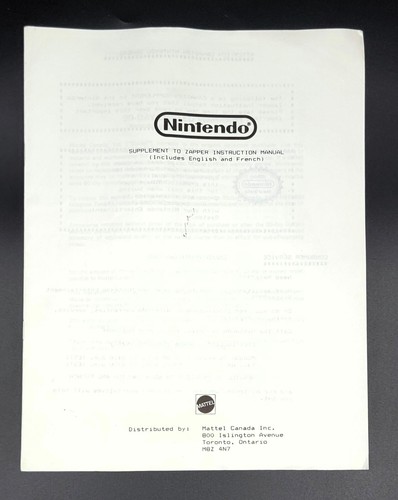Vintage 1988 nintendo - 1988, mattel