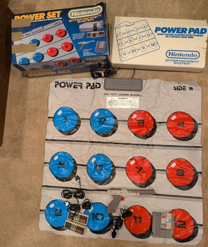 Nintendo nes 001 power - set, pad