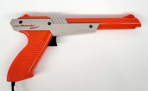 Nintendo nes zapper pistola - nes,