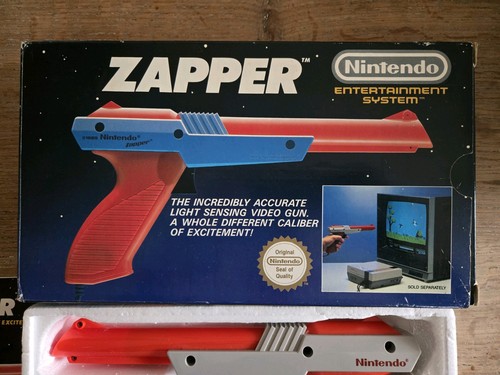 Pistola zapper nintendo nes - zapper,
